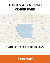 Center Park, 160th & Center, project map