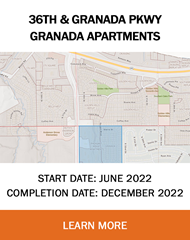 Grenada Apartments Project map