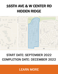 Hidden Ridge Project Map