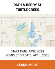 Turtle Creek Project Map - Completed