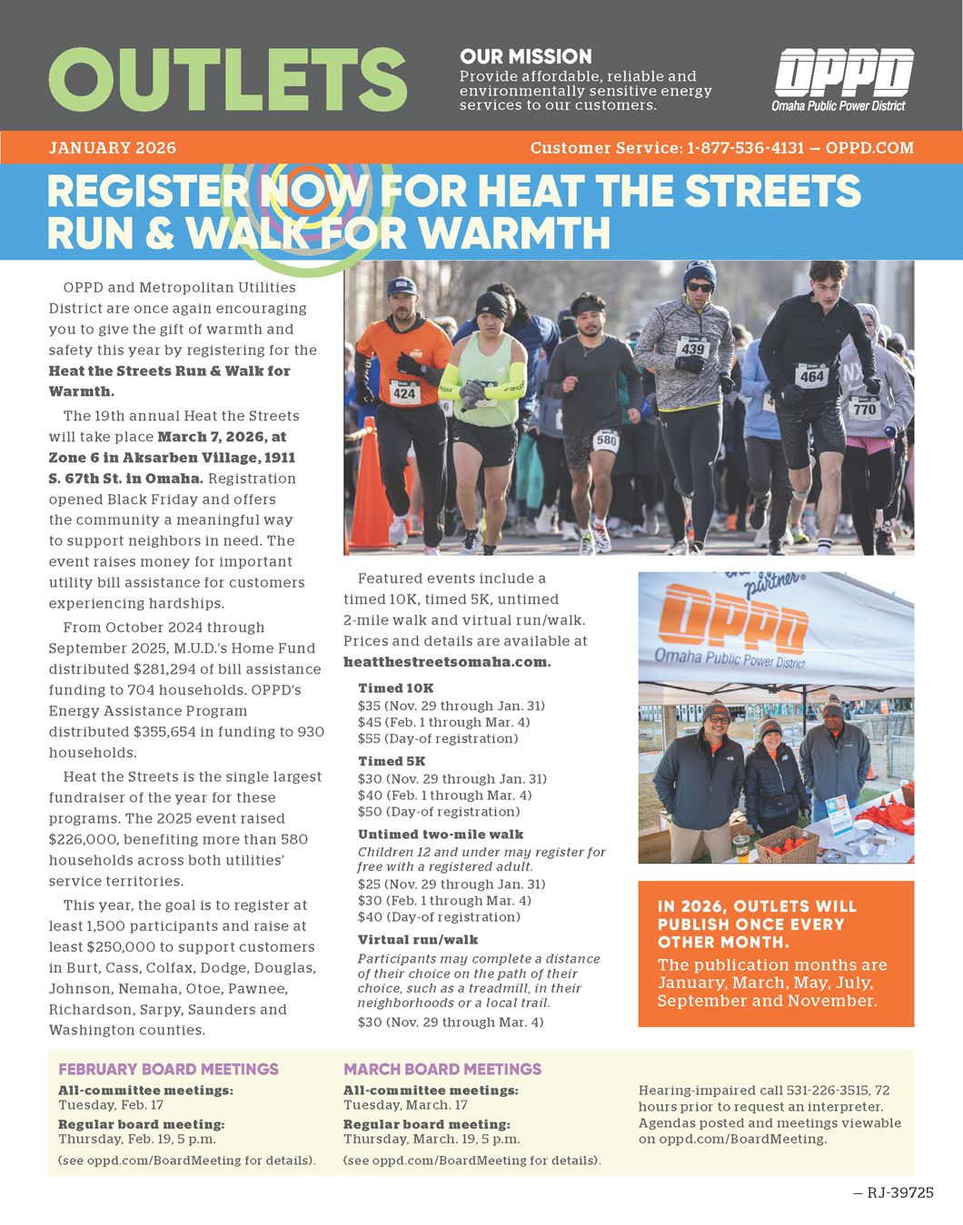 January Outlets newsletter